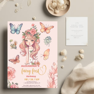 Budget Boho Fairy First Girl's 1st Birthday