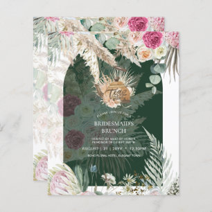 BUDGET Boho TEA PARTY Pampas Grass Bridal Shower