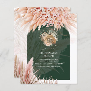 BUDGET Boho TEA PARTY Pampas Grass Bridal Shower