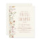 Budget Boho Wildflower Bridal Shower Invitation
