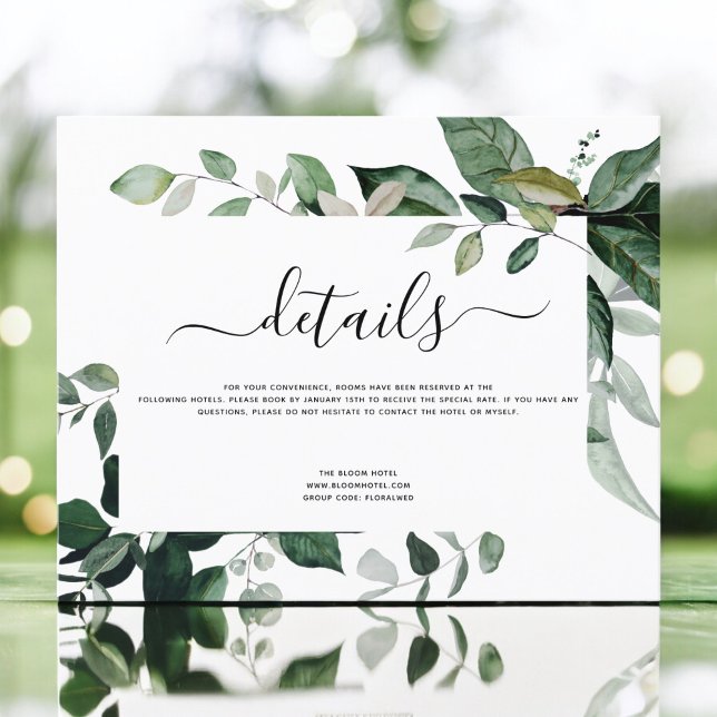Budget Botanical Greenery Foliage Wedding (Creator Uploaded)