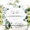 Budget Botanical Greenery Foliage Wedding