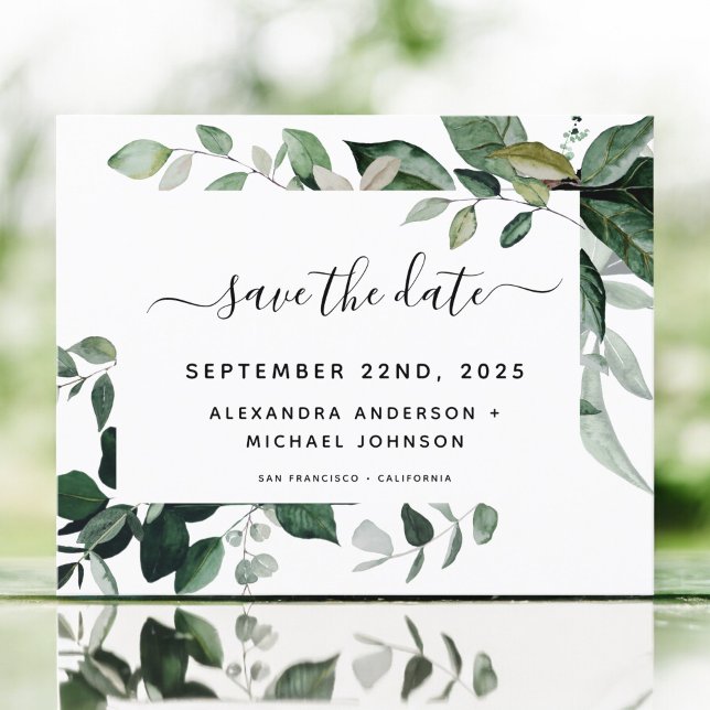 Budget Botanical Greenery Foliage Wedding (Creator Uploaded)