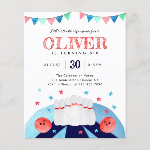 Budget Bowling Birthday Party Strike Up Some Fun