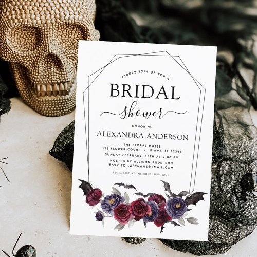 Budget Bridal Shower Halloween Autumn Fall