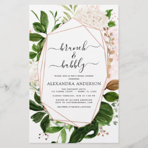 Budget Brunch & Bubbly Bridal Shower Greenery