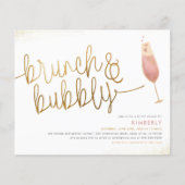 Budget Brunch & Bubbly Champagne Bridal Shower (Front)