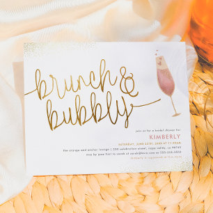 Budget Brunch & Bubbly Champagne Bridal Shower