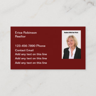 Budget Bulk Professional Business Portrait Photo Card