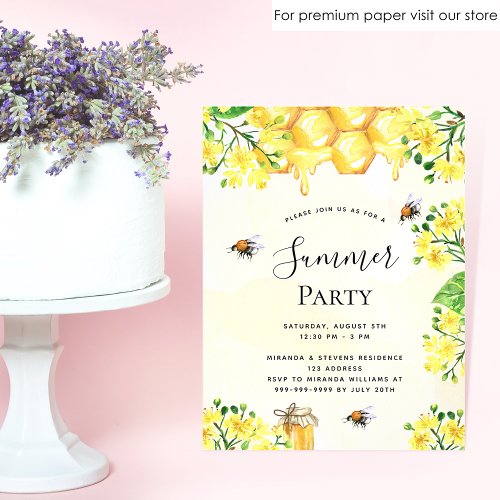 Budget bumble bees floral honeycomb summer