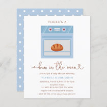 Budget Bun In The Oven Blue Baby Boy Baby Shower