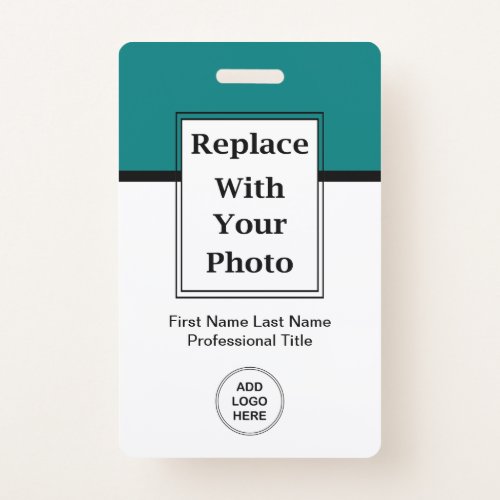 Budget Business Employee Photo Badges And Barcode