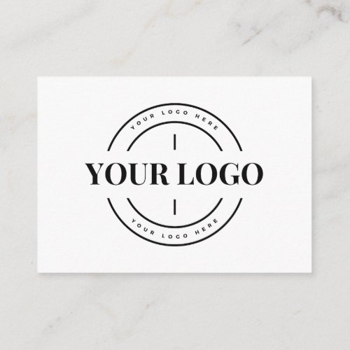 Budget Business Logo Company Custom Thank You Card