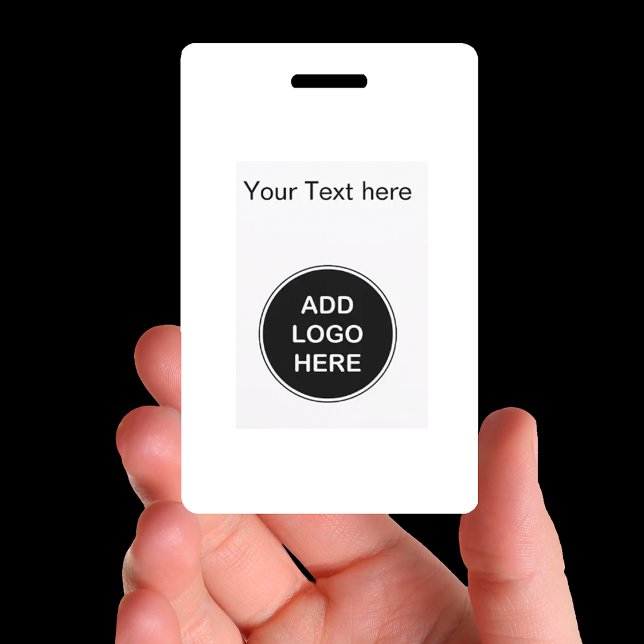 Budget Business Logo Employee Badges (Logo Name Badges)