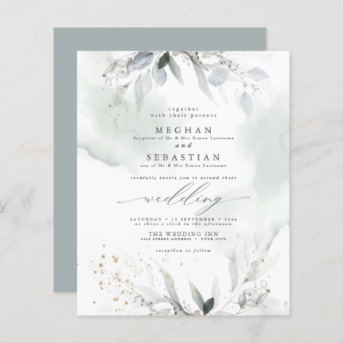 Budget But Beautiful Elegant Watercolor Foliage 2