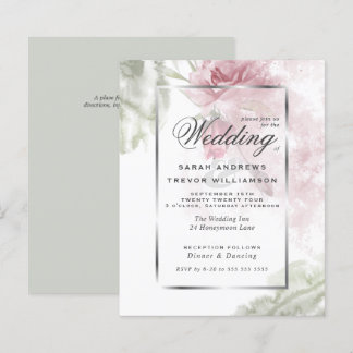 Budget but Beautiful Rustic Pink Roses