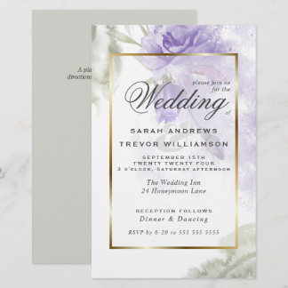 Budget but Beautiful Rustic Purple Roses