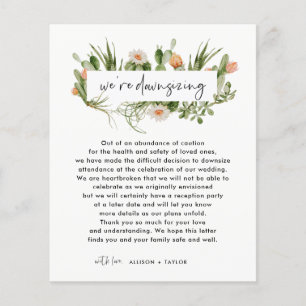 Budget Cactus Smaller Wedding Update Downsize