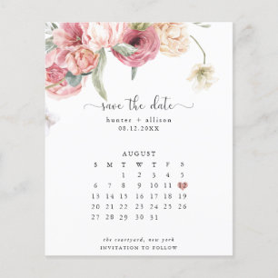 Budget Calendar Save the Date   Annabeth Flyer