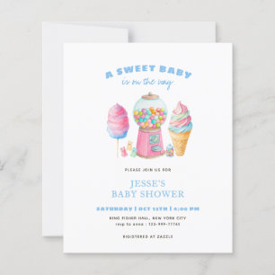 BUDGET CandyBlue Sweet Baby Shower is on the way