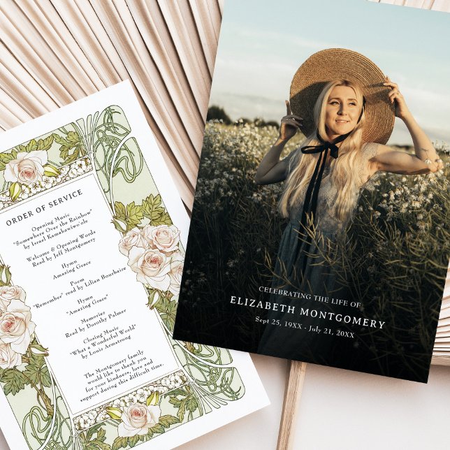 Budget Celebration of Life Memorial Photo Program (Creator Uploaded)