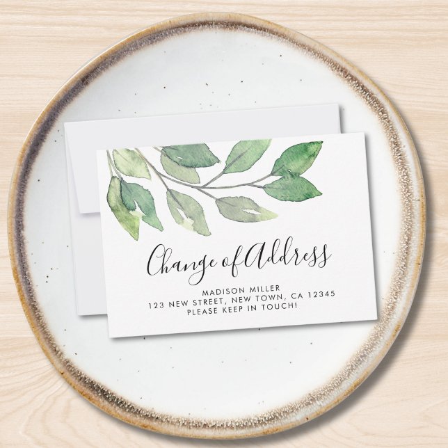  Budget Change of Address Moving Announcement Card (Creator Uploaded)