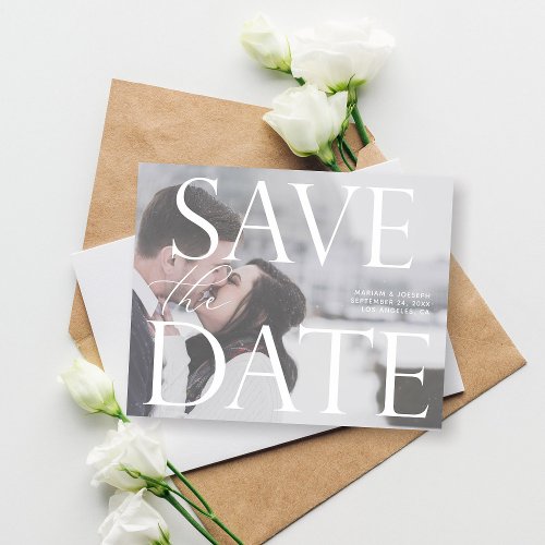 Budget Chic Photo LG Save the Date