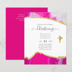 BUDGET CHRISTENING Invite Baptism Bautizo Bautismo