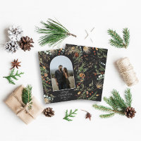 BUDGET Christmas 1 photo arch watercolor botanical