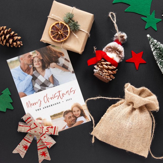 budget Christmas cookie drinks candy 3 photo Note Card (Creator Uploaded)