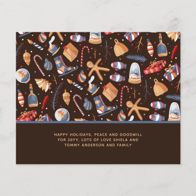 Budget Christmas Hygge Life Scandinavian Folk Art (Front)