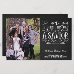 Budget Christmas Verse Typography Photo