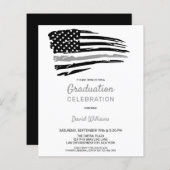 Budget Correctional Officer Graduation Invitation (Front/Back)