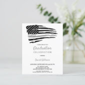 Budget Correctional Officer Graduation Invitation (Standing Front)