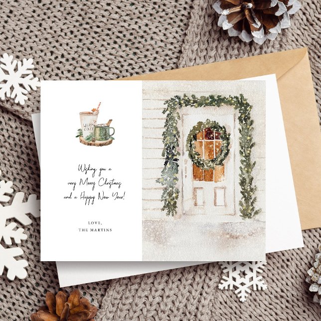 Budget Cozy Holiday Door, Hot Drink Holiday (Creator Uploaded)