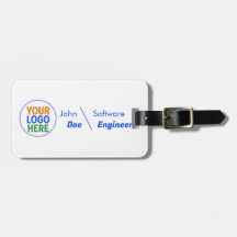 budget Custom Logo Employee Name Tag