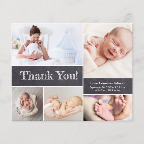 Budget Custom Photo Collage Baby Shower 