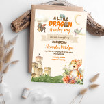 Budget Cute Watercolor Dragon Baby Shower Flyer<br><div class="desc">Introducing our adorable Watercolor Dragon Baby Shower Invitation, the perfect way to set the whimsical and enchanting tone for your upcoming celebration! Celebrate the imminent arrival of a little one with this charming and unique invitation design. Crafted with care and a touch of magic, our watercolor dragon illustration steals the...</div>