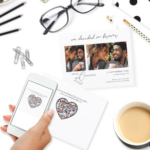 Budget Decided Forever 2 photo QR Code Save Date