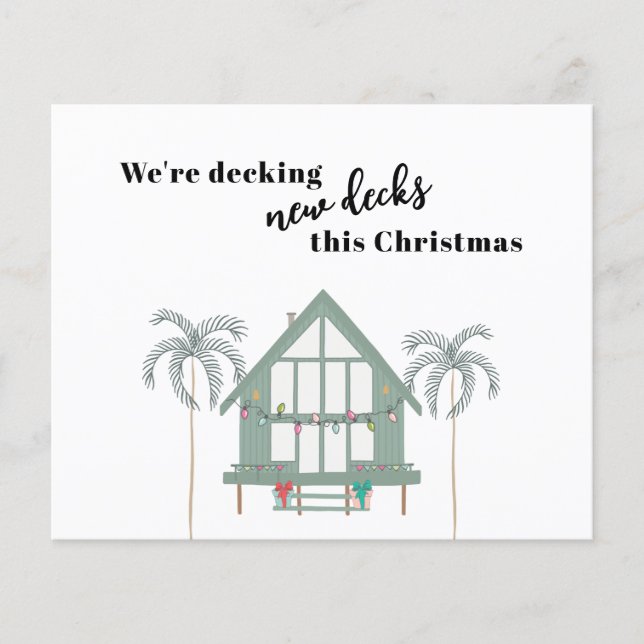 Budget Decking New Decks Holiday Moving Card (Front)