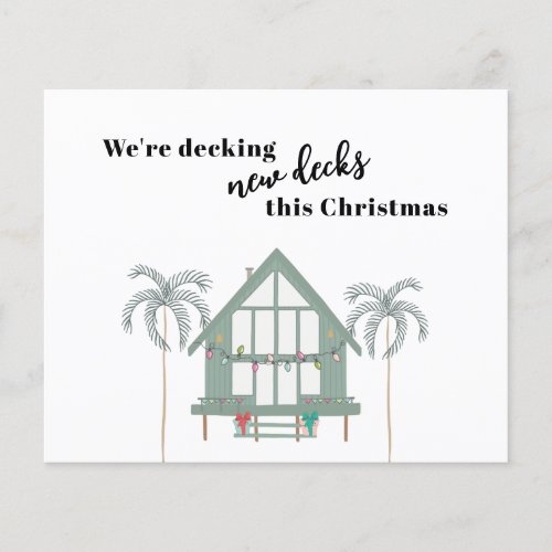Budget Decking New Decks Holiday Moving Card