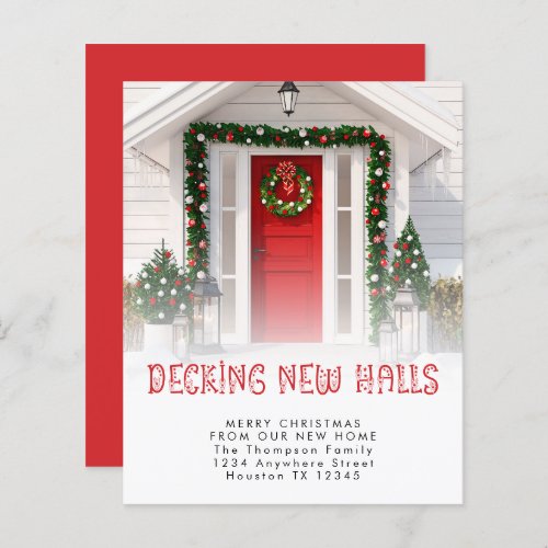 BUDGET Decking New Halls Photo Reindeer Christmas