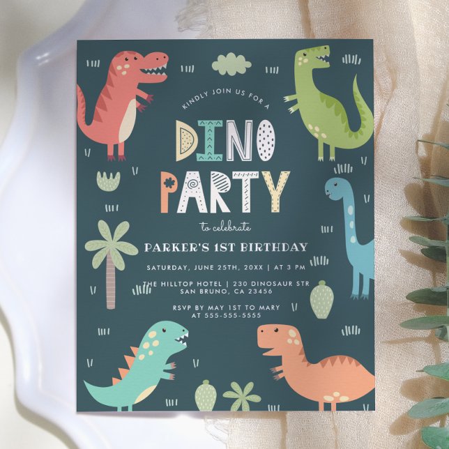 Budget Dino Party | Cute Dinosaurs First Birthday (Creator Uploaded)
