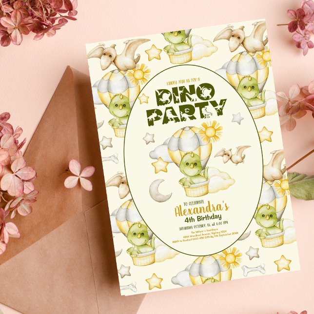 Budget Dinosaur Theme Baby Shower Flyer (Creator Uploaded)