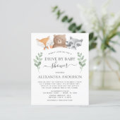 Budget Drive By Baby Shower Woodland Eucalyptus (Standing Front)