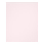 Budget Drive By Bridal Shower Floral Blush Pink Flyer (Back)