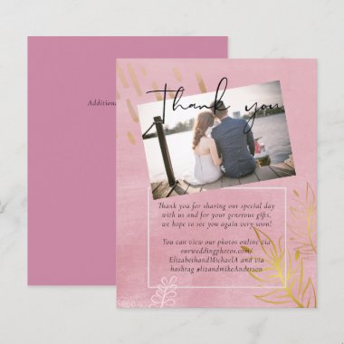 BUDGET Dusty Pink Gold Wedding