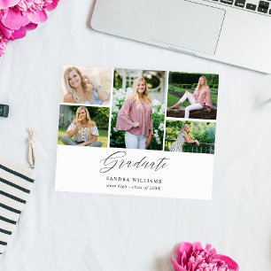 Budget Ele Chic 5 Multi Photo Graduate Flyer