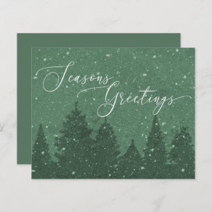 Budget Elegant Corporate Business Holiday Green