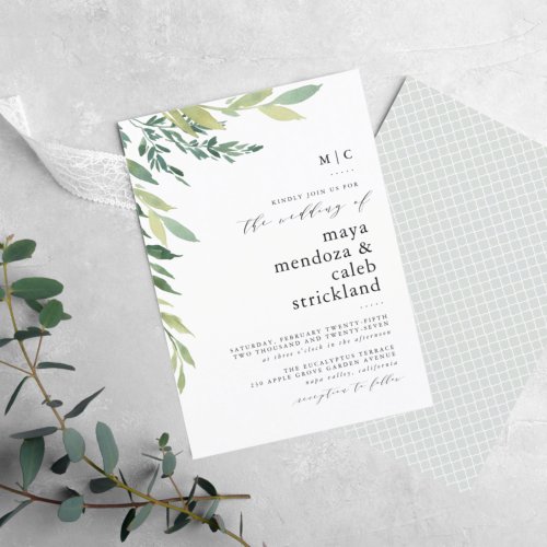 Budget Elegant Eucalyptus Greenery Wedding